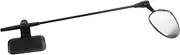Zerodeko Helmet Mirror Rear View Mirror Riding Supply Helmet Supplies Bicycle Accessories Black Glass