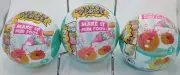 X3 MGA's MINI VERSE Make It Mini Food Cafe Collectibles Series 3 FACTORY SEALED