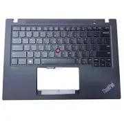 5M11H27639 New For Lenovo ThinkPad T14s Gen 3 Palmrest+US Keyboard Backlit WWAN