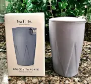Tea Forte Steeping Cup With Infuser Kati -Purple New in Box