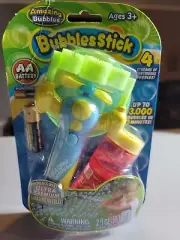 Amazing Bubbles Toy Bubble Stick with Bubbles 4 Streams of Continuous Bubbles