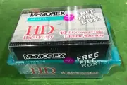 NEW Memorex 40 Floppy Disks PC Formatted 3.5" Computer Diskettes & File Box NIB