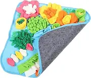 Toddmomy Slow Feeding Pad Pet Enrichment Mat for Cats and Dogs Sniff Pad Interactive Toys Cat Nosework Mat Dog Puzzle Toys