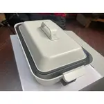二手-正負零±0 多功能料理鍋 電烤盤 XKH-E010(白色)