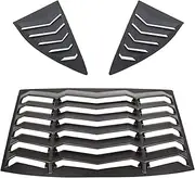 Rear & Side Window Windshiled Louver Sun Shade Cover in GT Style Compatible for Chevrolet Camaro 2010-2015