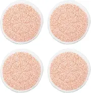 [TOOLSGO] 4 Pack Replacement Steam Mop Pads Compatible with Shark S7001/S7000AMZ/S7000/S7001TGT/S7201/S7005/S7020 Series to Improve Cleaning Performance (Orange)