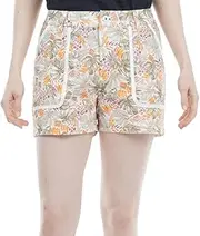 Admiral GOLF(アドミラルゴルフ) Women's Leaf Print Seersucker Shorts