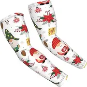 [FSCEV] Cute Gnome Sun Protection Arm Sleeves Outdoor Essentials Cooling Compression Golf Hiking Cycling
