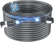 Starlink Cable, Starlink Gen 3 Cable, Starlink Replacement Cable,150 ft / 100 ft / 75 ft/ 50 ft/ 33ft/ Upgrade Waterproof Starlink Cable Replacement for Starlink Rectangular Satellite Gen3 V3 Cable