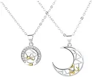 [Holibanna] Elegant Couple Necklace Set Stylish Necklace for Her and Him Material Fashion Accessory