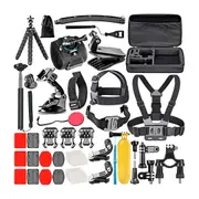 For Go Pro Hero Action Camera Accessory Kit - 50 in 1