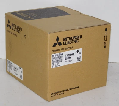 New Mitsubishi FR-D740-012-NA Compact Inverter Variable Speed Frequency Drive