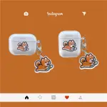 [ROSE🌹］現貨柴犬AIRPODS保護殼 AIRPODS PRO 柴犬 豆柴 透明保護殼 APPLE耳機保護殼