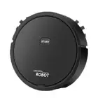 HG (Black)Robot Vacuum Cleaner USB Smart 3 In 1 Suction Sweeping Mopping Functio