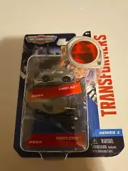 Micro Machines Transformers Series 1 0001 Jazz & 0015 Jetfire with Decoder, New