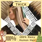 CLEARANCE Invisible Tape in Russian Remy Human Hair Extensions Ombre Skin Weft