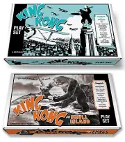Marx King Kong Play Set Box OR Marx King Kong on Skull Island Play Set Box