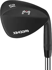 Forged Golf Wedge for Men - 52 Degree Gap Wedge Right Hand, Milled Face for More Spin,Easily Escape from Bunker