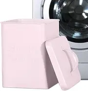 Laundry Pods Container - Laundry Organization and Storage Dispenser with Spoon 3L | Liquid Detergent and Softener Leak-Proof, Powder Container for Fabric Softener Foccar