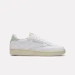 【REEBOK】CLUB C 85 VINTAGE 女 休閒鞋 經典 復古 網球鞋 皮革 白 綠(100074232)