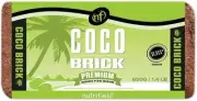 650g Coco Brick Premium Coir Peat Organic Plant Growth Medium Husk 9L Nutrifield