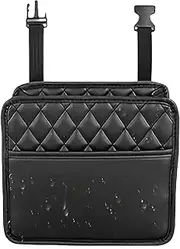 Générique Rear Seat Storage Bag, Vehicle Snack Organizer, Multifunctional Handbag Holder, High Capacity Design, Easy Hanging Installation, Perfect for Seat Back Storage & Travel Convenience
