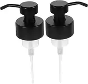 ETHZZLE 2pcs Foam Soap Dispenser Pump for Soap Dispenser Soap Dispenser Pump Replacement Shampoo Pump Mason Jar Pump Head Shampoo Bottle Pump Head Pump Head Replacement Metal Pump Head