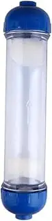Llazsybz Transparent Water Filtration Housing Empty Refill Two Open Ends DIY
