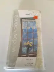 Target Home COTTAGE ROSE LACE Collection Tailored Window Valance 60" × 18" NEW