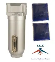 HEAVY DUTY 1" IN LINE DESICCANT AIR DRYER FOR COMPRESSED AIR PNEUMATIC