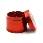 Portable Pocket 4 Piece Metal Herb Tobacco Smoke Grinder Hand Muller Gift 55mm