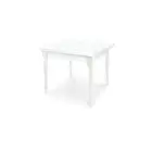 Table Squared Folding Wooden Cooking BAR Art Povera Classic White Matt