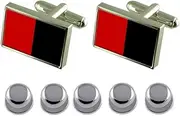 [Select Gifts] Shirt Dress Studs Biarritz City France Flag Cufflinks