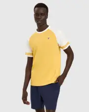 Men's Walker Ringer Tee - OCHRE YELLOW - OCHRE YELLOW