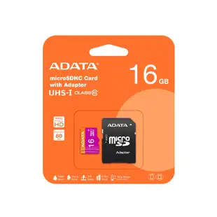新包裝 ADATA 威剛 Premier microSDHC / SDXC UHS-I Class10 16G 記憶卡