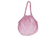 Long Handle String Market Bag (Pink )