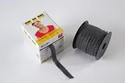 Vilene 12mm Iron On Bias Stay Tape Charcoal - per metre
