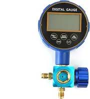 Areyourshop Refrigeration HVAC Digital Pressure Gauge Single Manifold Gauge
