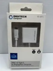 Digitech Computer USB 3.0 Type-C to DisplayPort Converter DP