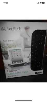 Logitech Bluetooth Keyboard Case by ZAGG for iPad 2 New(27112023/3)