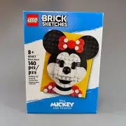 LEGO Minnie Mouse Brick Sketches 40457 New and Sealed