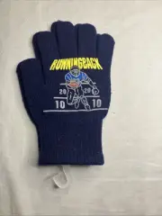 Vintage Kids Gloves Running back Touchdown Graphic Print Gloves