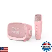 myFirst Voice 2 - Kids Mini Karaoke Machine with Wireless Microphone and Ai V