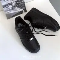 在飛比找蝦皮購物優惠-TINI- Nike Air Force 1Low 黑 黑武