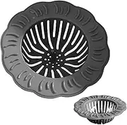 Sink Stopper - Kitchen Sink Strainer | Flower-Shaped Drainer Screen Cover for Bathroom Restroom Home Household Basin Sewer Floor Use