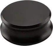 AsrMyjcx Recording Stabilizer Level Recording Pad Recording Turntable Stabilizer Removes Disc Turntable Clamp, Black