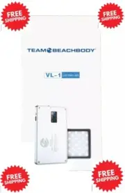 Team Beachbody Logo MINI LED LIGHT~ VL-1 3000K-6500K~ LIGHT BAR FOR PHONES~ NEW