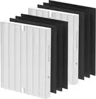 AP-1512HH Air Purifier Replacement Filter Set, 2 HEPA & 6 Carbon Filters for Cow