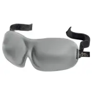 Bucky 40 Blinks Cool Gray Sleep Mask Contoured Travel Padded Foam Blindfold