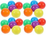 60pcs Colorful Fillable Capsules Empty Round Plastic Balls for Diy Present Packaging